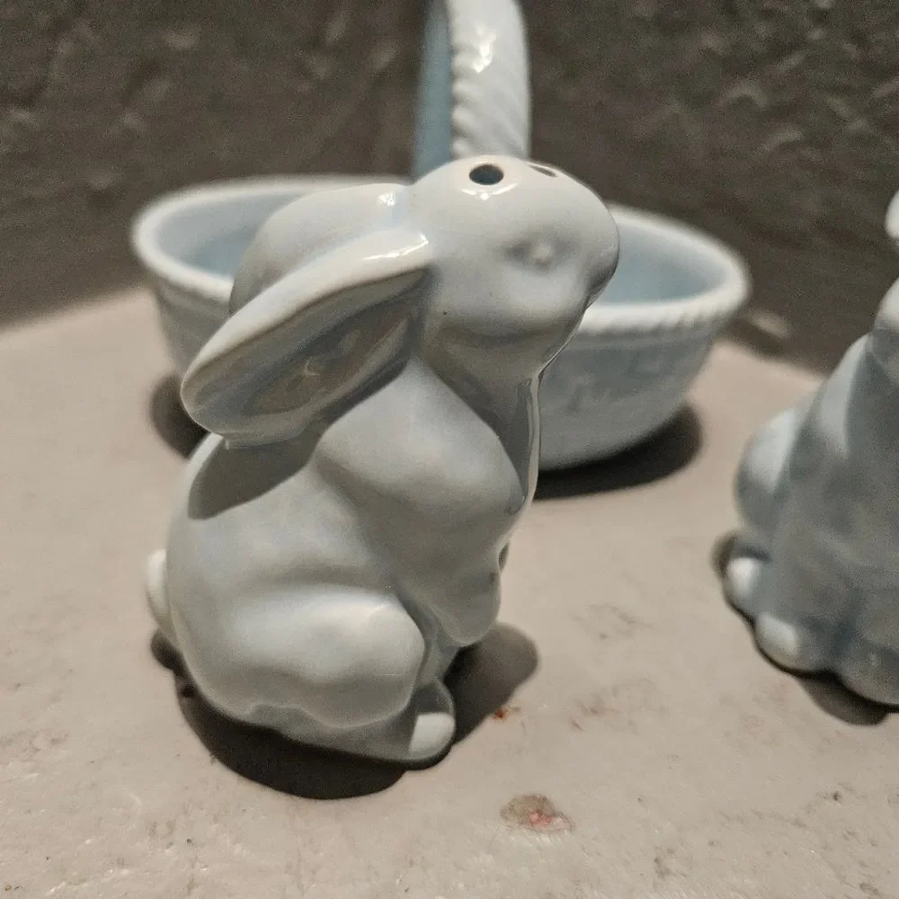 Source Unknown blue ceramic